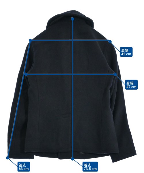 RRL（ダブルアールエル）ピーコート 紺 サイズ:XS メンズ/2200645983241