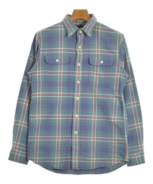RRL(ダブルアールエル)カジュアルシャツ 緑 サイズ:S/2200633713096