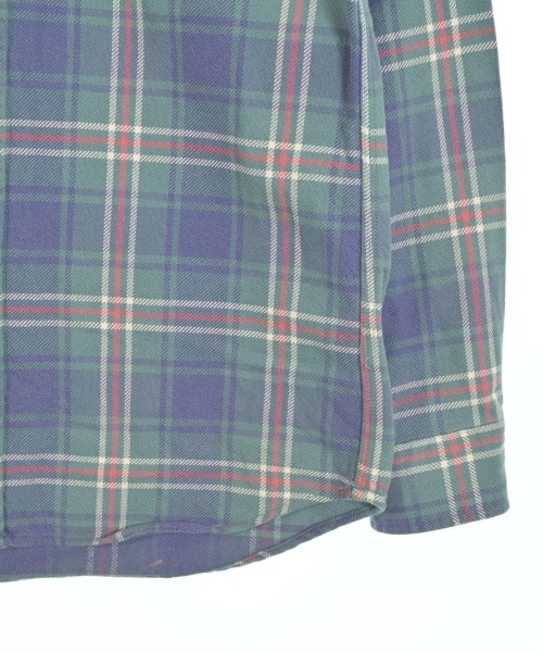 RRL（ダブルアールエル）カジュアルシャツ 緑 サイズ:S メンズ/2200633713096