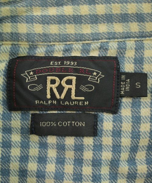 RRL（ダブルアールエル）カジュアルシャツ 青 サイズ:S メンズ/2200633713102
