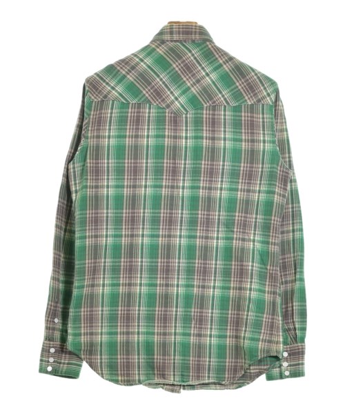 RRL（ダブルアールエル）カジュアルシャツ 緑 サイズ:S メンズ/2200633713119