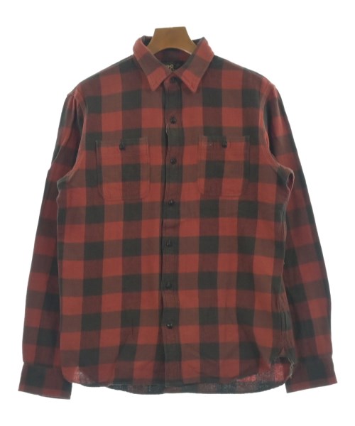 RRL(ダブルアールエル)カジュアルシャツ 赤 サイズ:M/2200647159262