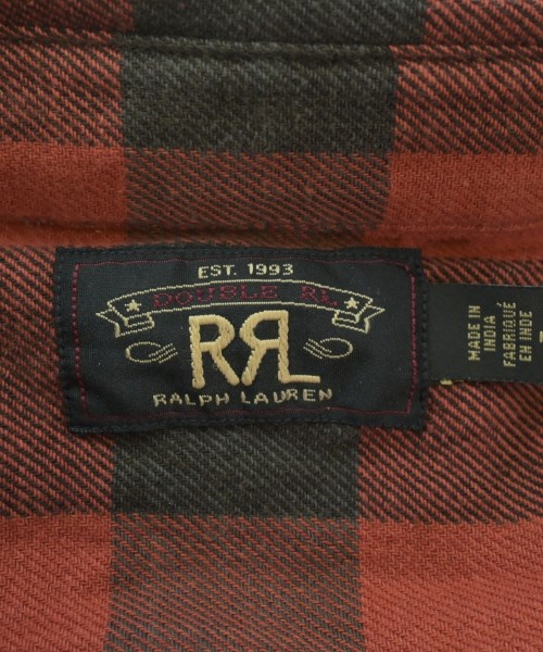 RRL（ダブルアールエル）カジュアルシャツ 赤 サイズ:M メンズ/2200647159262