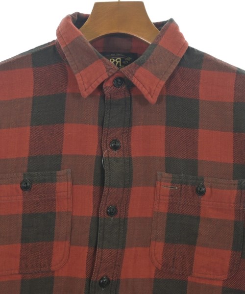 RRL（ダブルアールエル）カジュアルシャツ 赤 サイズ:M メンズ/2200647159262