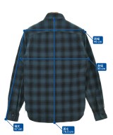 RRL（ダブルアールエル）カジュアルシャツ 青 サイズ:XS メンズ/2200647098127