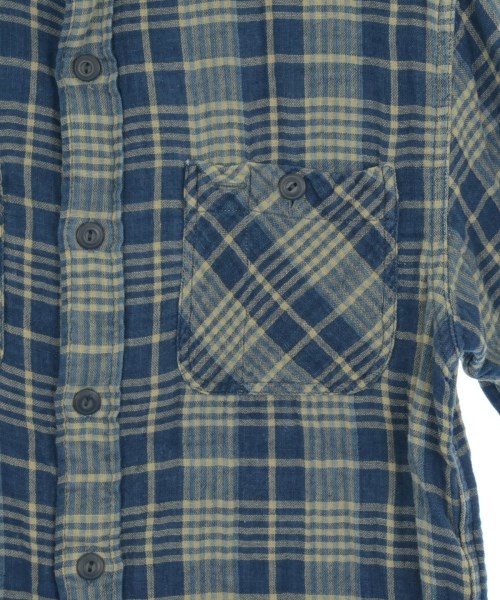 RRL（ダブルアールエル）カジュアルシャツ 青 サイズ:XS メンズ/2200647098134