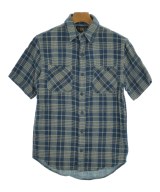 RRL（ダブルアールエル）カジュアルシャツ 青 サイズ:XS メンズ/2200647098134