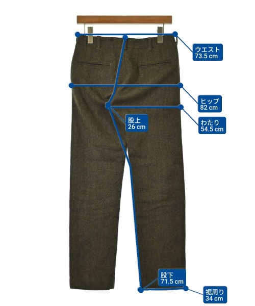 RRL（ダブルアールエル）スラックス カーキ サイズ:28(S位) メンズ/2200647892022