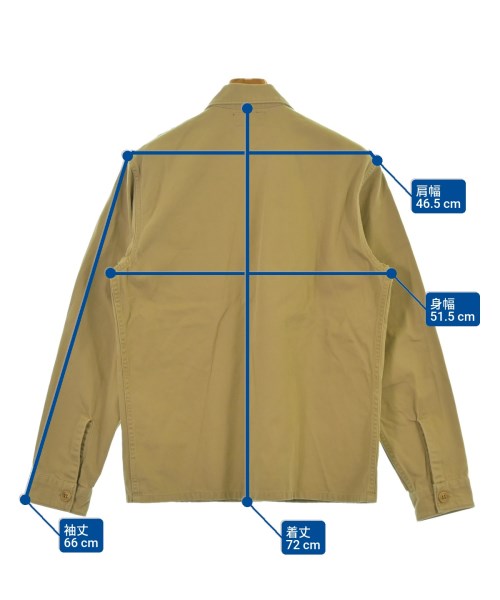 RRL（ダブルアールエル）カジュアルシャツ ベージュ サイズ:S メンズ/2200647940310