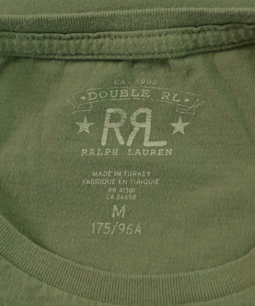 RRL（ダブルアールエル）Tシャツ・カットソー 緑 サイズ:M メンズ/2200649203048
