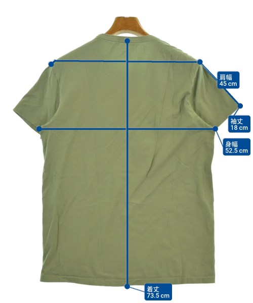 RRL（ダブルアールエル）Tシャツ・カットソー 緑 サイズ:M メンズ/2200649203048