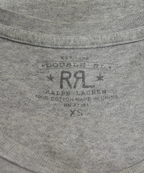 RRL（ダブルアールエル）Tシャツ・カットソー グレー サイズ:XS メンズ/2200643152519