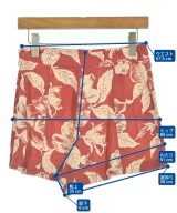 RRL（ダブルアールエル）ショートパンツ 赤 サイズ:25(S位) レディース/2200704368279
