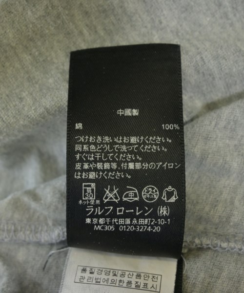 RRL（ダブルアールエル）Tシャツ・カットソー グレー サイズ:XL メンズ/2200707292052