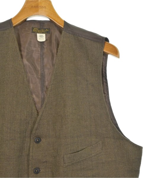 RRL（ダブルアールエル）ドレスシャツ 茶 サイズ:XL メンズ/2200663723195