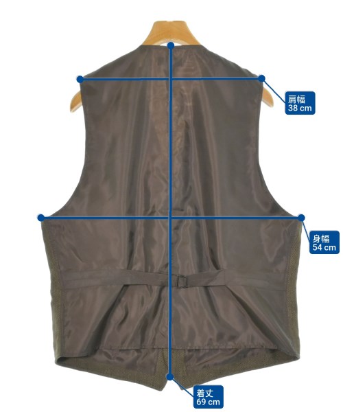 RRL（ダブルアールエル）ドレスシャツ 茶 サイズ:XL メンズ/2200663723195