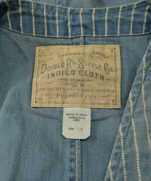 RRL（ダブルアールエル）カジュアルシャツ 青 サイズ:L メンズ/2200662505068