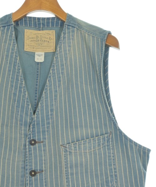 RRL（ダブルアールエル）カジュアルシャツ 青 サイズ:L メンズ/2200662505068