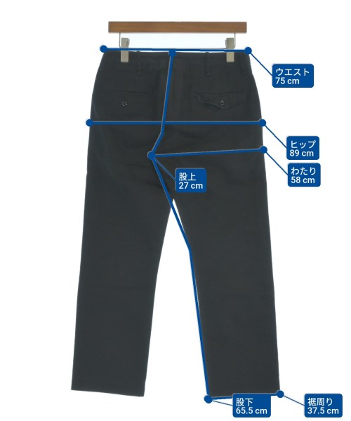 RRL（ダブルアールエル）その他 黒 サイズ:28(S位) メンズ/2200665793042