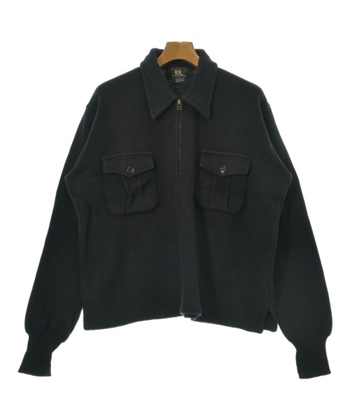 RRL(ダブルアールエル)ニット・セーター 黒 サイズ:L/2200666316028