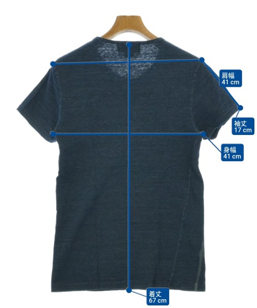 RRL（ダブルアールエル）Tシャツ・カットソー 紺 サイズ:S メンズ/2200666633101
