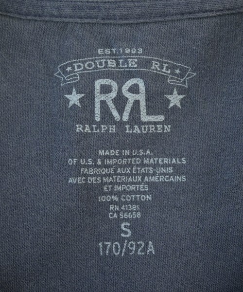 RRL（ダブルアールエル）Tシャツ・カットソー グレー サイズ:S メンズ/2200666633132