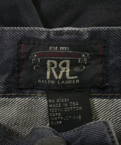RRL（ダブルアールエル）デニムパンツ 黒 サイズ:28(S位) メンズ/2200666633415