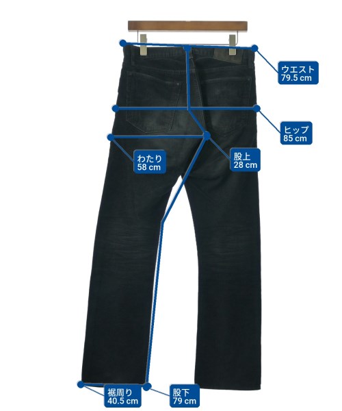 RRL（ダブルアールエル）その他 黒 サイズ:29(S位) メンズ/2200666633439