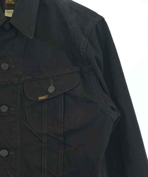 RRL（ダブルアールエル）デニムジャケット 黒 サイズ:M メンズ/2200729584012