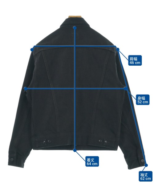 RRL（ダブルアールエル）デニムジャケット 黒 サイズ:M メンズ/2200729584012