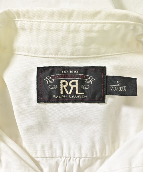 RRL（ダブルアールエル）カジュアルシャツ 白 サイズ:S メンズ/2200724438013