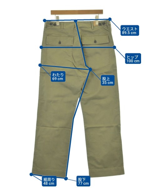 RRL（ダブルアールエル）その他 カーキ サイズ:34(XL位) メンズ/2200723995128