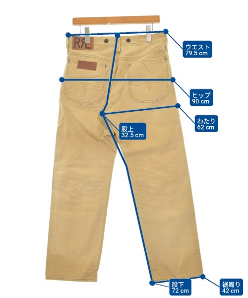 RRL（ダブルアールエル）チノパン ベージュ サイズ:30(M位) メンズ/2200733154270