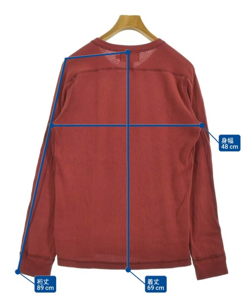 RRL（ダブルアールエル）Tシャツ・カットソー 赤 サイズ:M メンズ/2200724977024