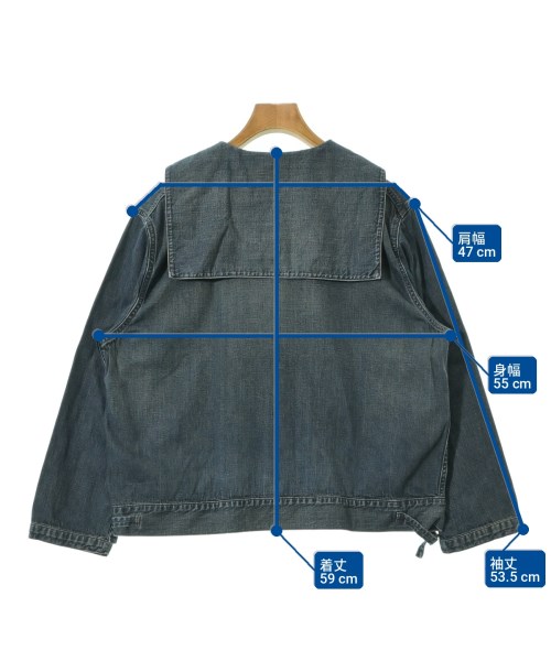 RRL（ダブルアールエル）デニムジャケット 青 サイズ:-(M位) レディース/2200723423010