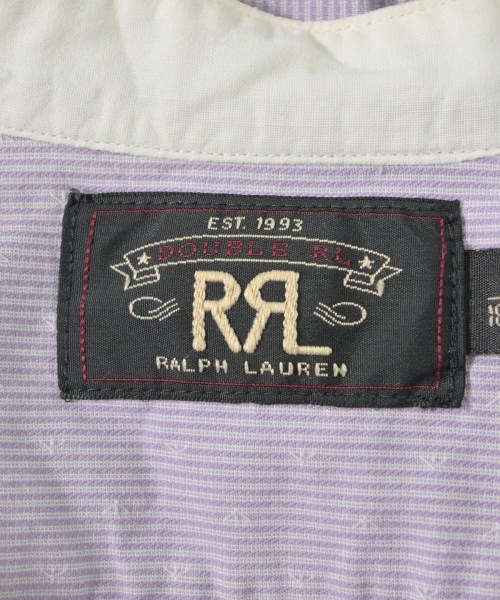 RRL（ダブルアールエル）カジュアルシャツ 紫 サイズ:4(M位) レディース/2200723423027