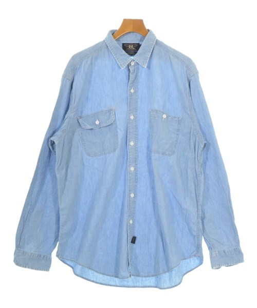 RRL(ダブルアールエル)カジュアルシャツ 青 サイズ:XL/2200682580045
