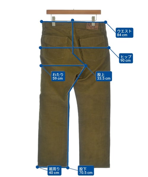 RRL（ダブルアールエル）その他 茶 サイズ:32(L位) メンズ/2200684228037