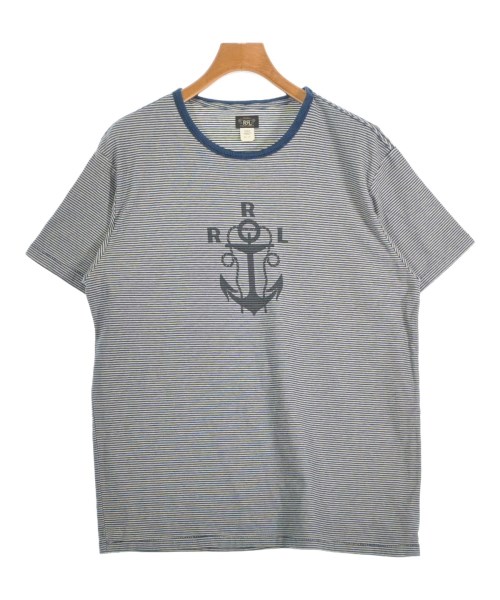 RRL(ダブルアールエル)Tシャツ・カットソー 紺 サイズ:L/2200680289155