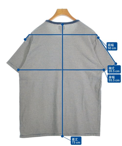 RRL（ダブルアールエル）Tシャツ・カットソー 紺 サイズ:L メンズ/2200680289155