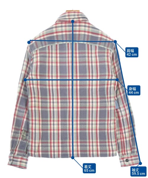 RRL（ダブルアールエル）カジュアルシャツ グレー サイズ:XS メンズ/2200681646025