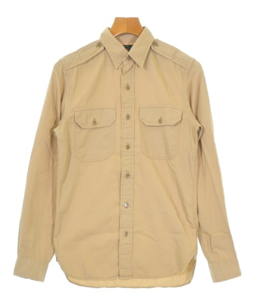 RRL(ダブルアールエル)カジュアルシャツ ベージュ サイズ:XS/2200681646032