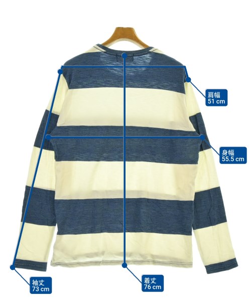 RRL（ダブルアールエル）Tシャツ・カットソー 白 サイズ:L メンズ/2200677868394