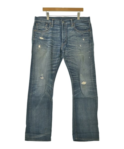 RRL(ダブルアールエル)デニムパンツ 青 サイズ:36(XXL位)/2200687288045