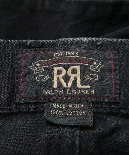 RRL（ダブルアールエル）デニムパンツ 黒 サイズ:30(M位) メンズ/2200687866052