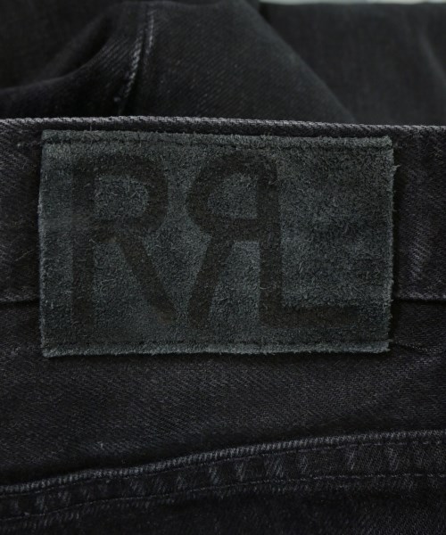 RRL（ダブルアールエル）デニムパンツ 黒 サイズ:33(L位) メンズ/2200688481155