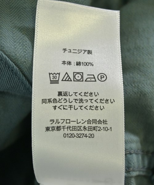 RRL（ダブルアールエル）カーゴパンツ 青 サイズ:32(L位) メンズ/2200689453069