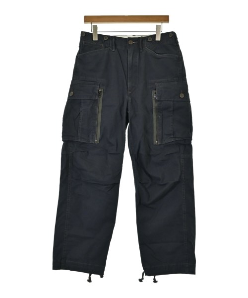 RRL(ダブルアールエル)カーゴパンツ 紺 サイズ:30(M位)/2200690083088