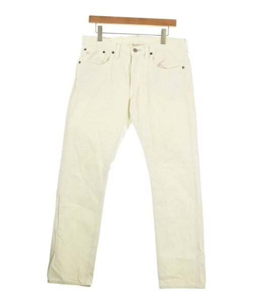 RRL(ダブルアールエル)デニムパンツ 白 サイズ:32(L位)/2200691906065