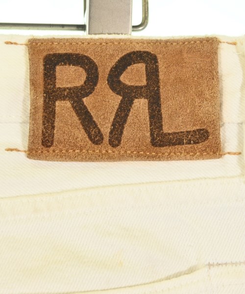 RRL（ダブルアールエル）デニムパンツ 白 サイズ:32(L位) メンズ/2200691906065